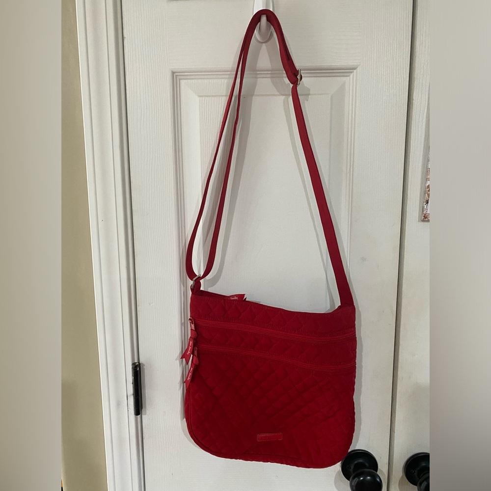 Vera Bradley red Crossbody